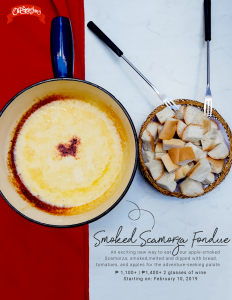 Read more about the article Valentine’s Week: Smoked Scamorza Fondue